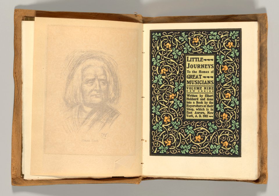 Little Journeys into the Homes of Great Musicians, volume nine MET DP-13372-036