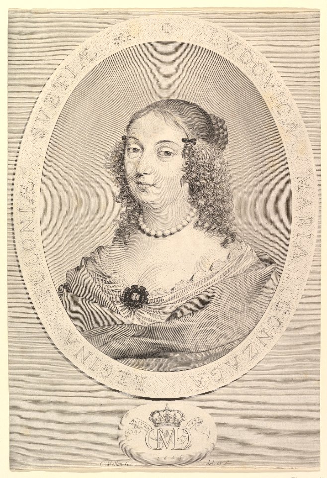 Ludovica Maria Gonzaga, Queen of Poland MET DP822416
