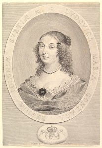Ludovica Maria Gonzaga, Queen of Poland MET DP822416