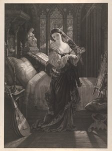 Madeline after Prayer (from John Keats, The Eve of St. Agnes, stanza XIX, lines 4-5) MET DP835657