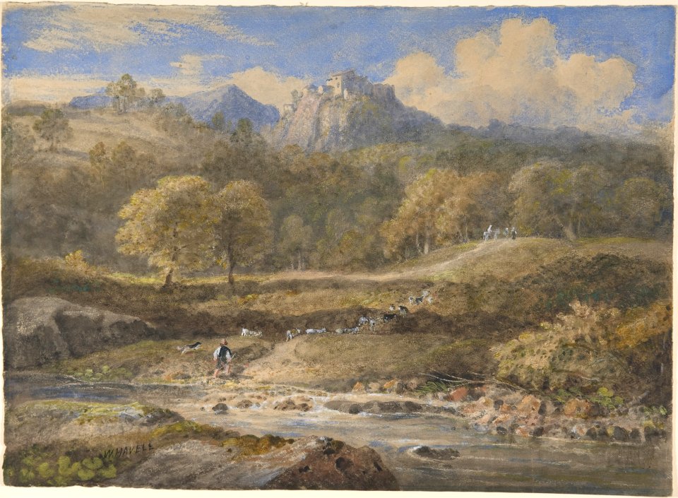 Licenza, near Rome- Horace's Villa MET DP805669