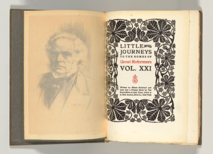 Little Journeys to the Homes of Great Reformers, vol. XXI MET DP-13170-076
