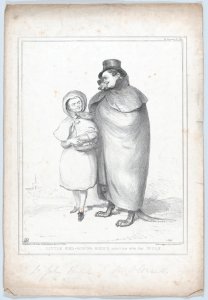 Little Red-Riding Hood's Meeting With the Wolf MET DP868288