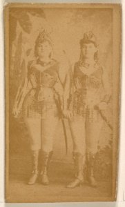 Lobestinetti, from the Actresses series (N245) issued by Kinney Brothers to promote Sweet Caporal Cigarettes MET DP859003
