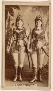 Lobestinetti, from the Actresses series (N245) issued by Kinney Brothers to promote Sweet Caporal Cigarettes MET DP859002
