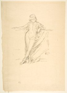 Little Draped Figure, Leaning MET DP813909