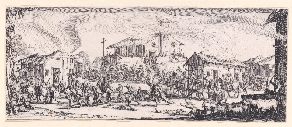 Looting and Burning of a Village Met DP891397