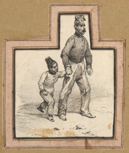 Man holding hands with a boy MET DP841207