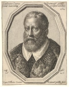 Ludovico Leoni, a bust-length portrait in a twelve-sided frame MET DP833522