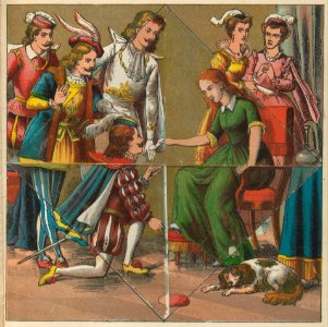 Little Red Riding Hood and Cinderella with Surprise Pictures MET DP252979