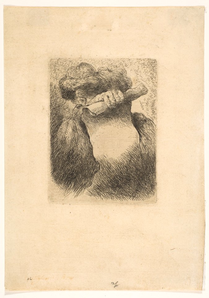 Man Holding a Scroll MET DP816400