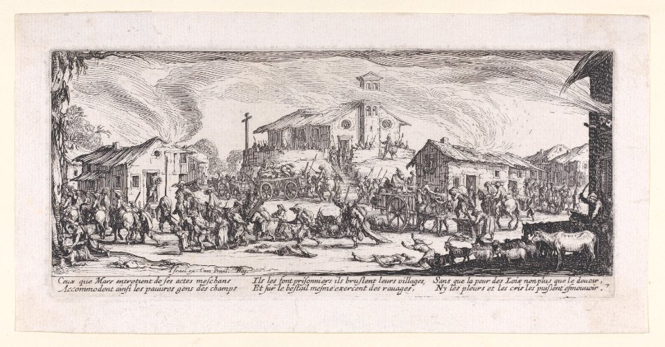 Looting and Burning of a Village Met DP891407