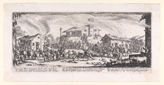 Looting and Burning of a Village Met DP891407