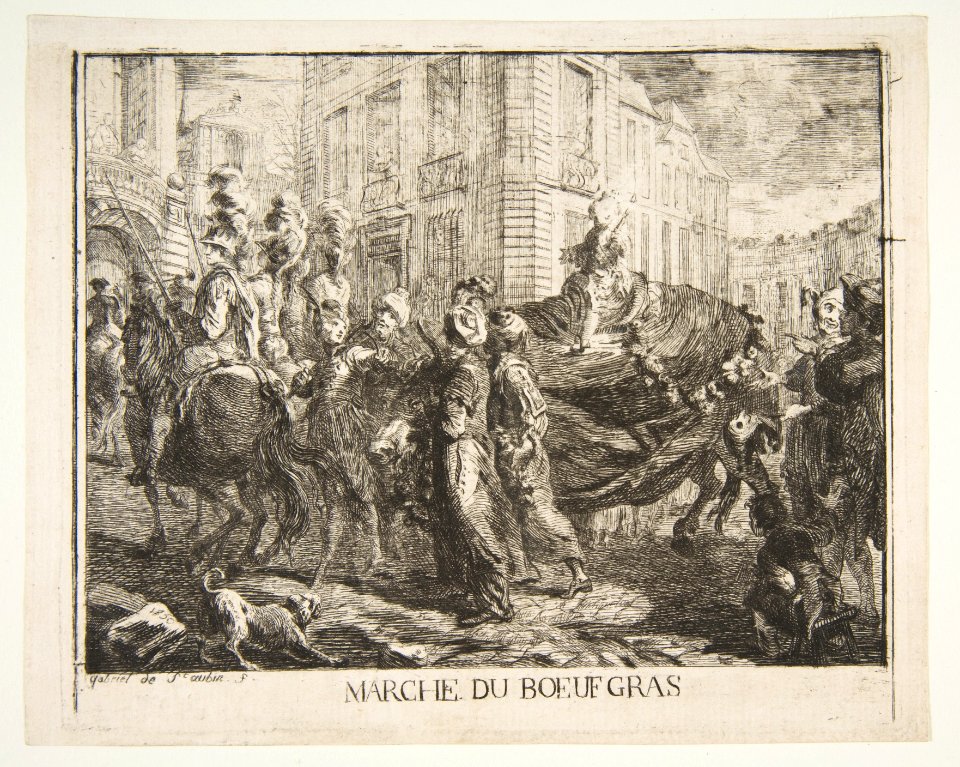 Marché du boeuf gras MET DP814976