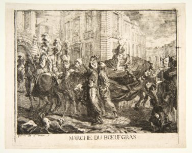 Marché du boeuf gras MET DP814976