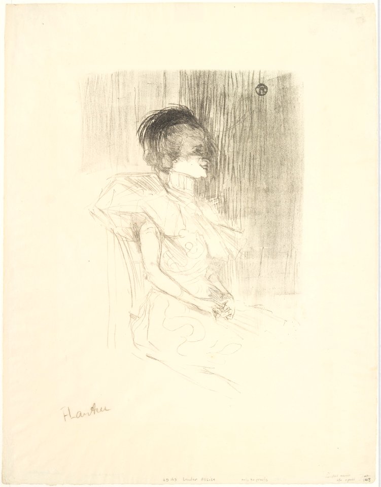 Marcelle Lender Seated MET DP234420
