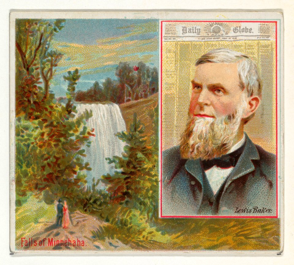 Lewis Baker, St. Paul Daily Globe, from the American Editors series (N35) for Allen & Ginter Cigarettes MET DP838863