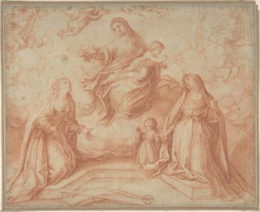Madonna and Child with Saints MET DP802262