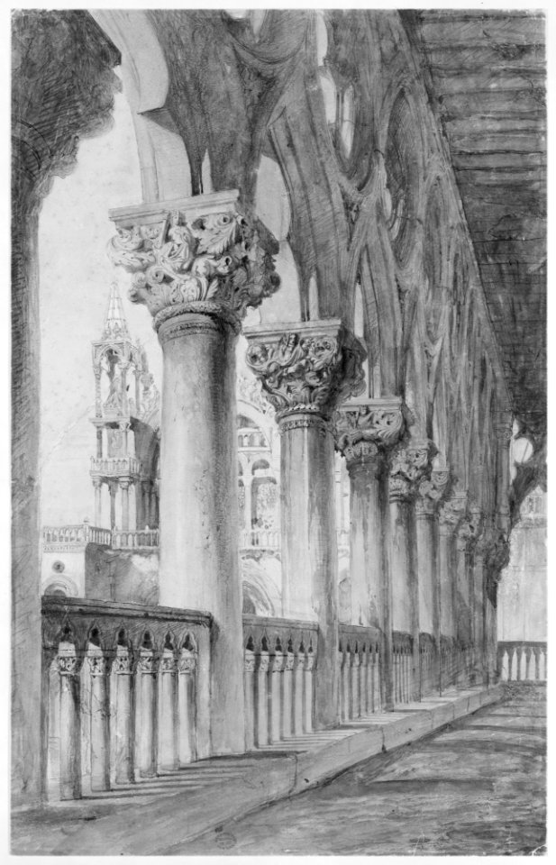 Loggia of the Ducal Palace, Venice MET 4727