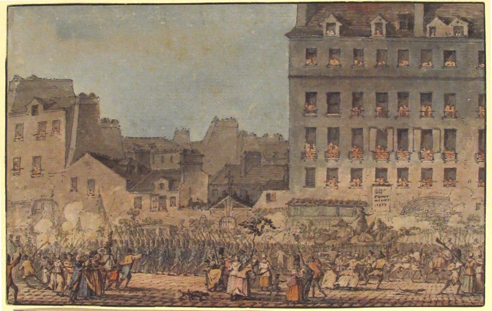 Louis XVI Entering Paris, October 6, 1789 MET 1986.309.2