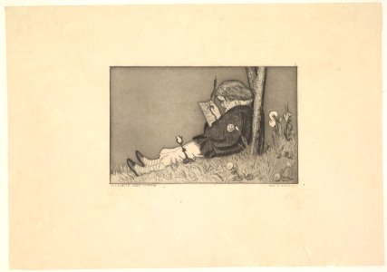 Malerische Zueignung, from the series Radierte Skizzen MET DP822932