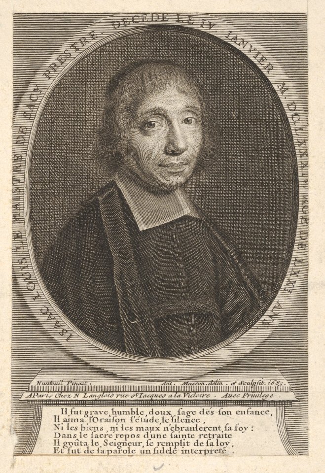Louis-Isaac Lemaistre de Sacy MET DP833024