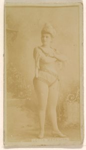 Lotta Meredith, from the Actresses series (N245) issued by Kinney Brothers to promote Sweet Caporal Cigarettes MET DP859122