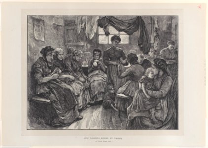 Low Lodging House, St. Giles's; A Study from Life Met DP884642