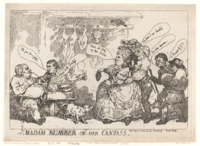 Madam Blubber On Her Canvass MET DP871776