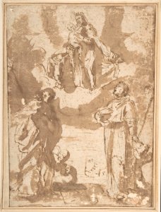 Madonna and Child with Saints MET DP802324