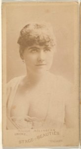 Maggie Arlington, from the Actresses series (N666) to promote Stage Beauties Cigars MET DPB869841