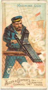 Machine Gun, from the Arms of All Nations series (N3) for Allen & Ginter Cigarettes Brands MET DP828699