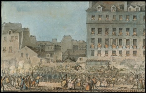 Louis XVI Entering Paris, October 6, 1789 MET DT8457