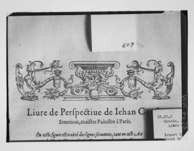 Livre de Perspective de Jehan Cousin MET MM4427