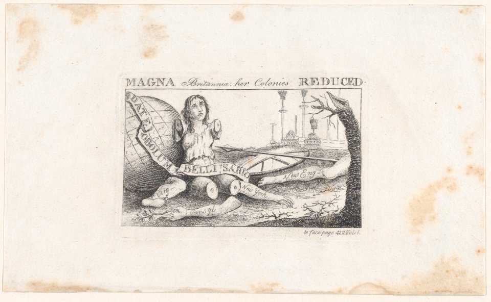 Magna Britannia; Her Colonies Reduced MET DP876942