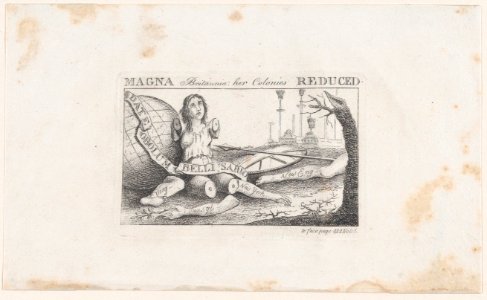 Magna Britannia; Her Colonies Reduced MET DP876942