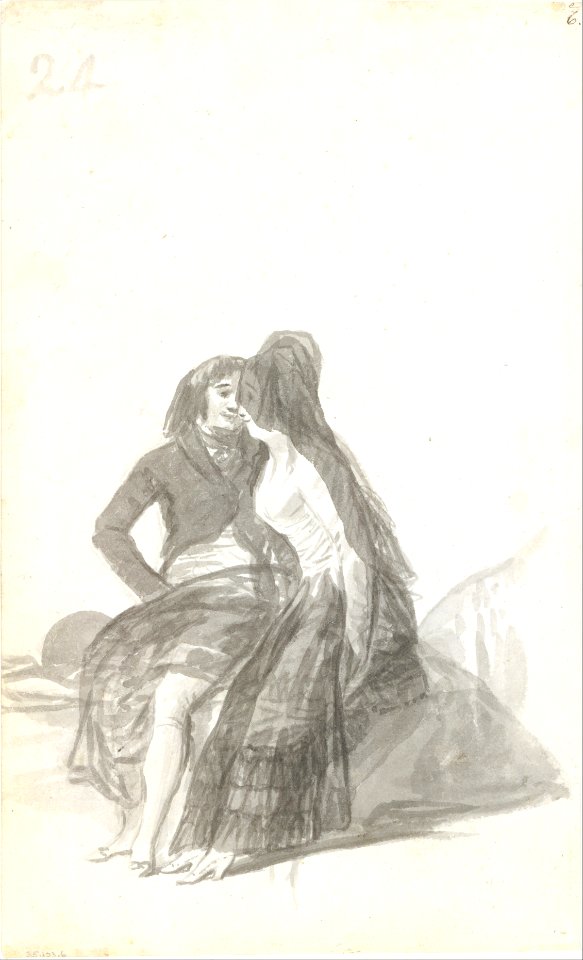 Lovers Sitting on a Rock MET DT236257