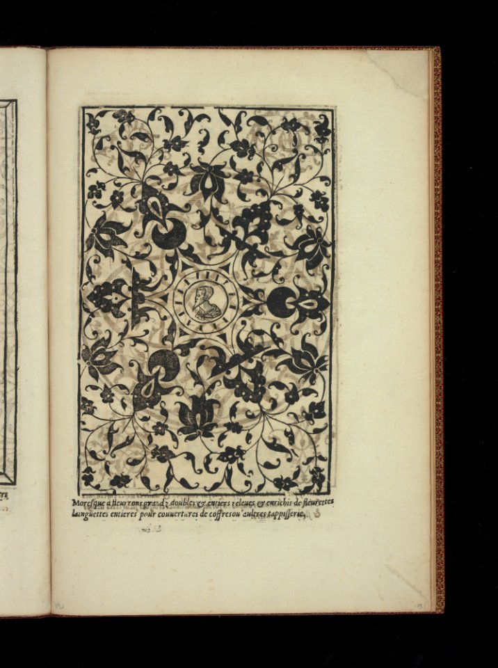 Livre de Moresques, page 7 (recto) MET DP353425