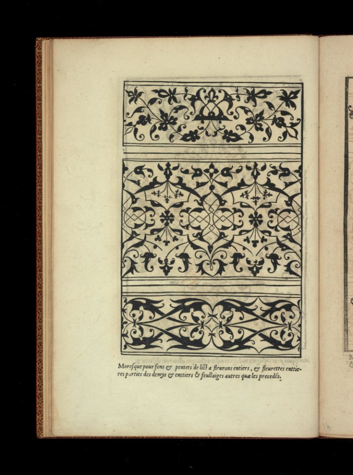 Livre de Moresques, page 8 (recto) MET DP353428