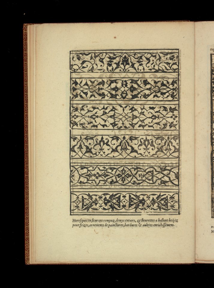 Livre de Moresques, page 2 (recto) MET DP353404