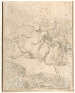 Marcus Curtius Leaping into the Chasm MET DP809888