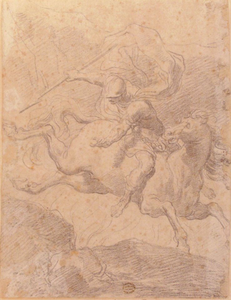 Marcus Curtius Leaping into the Chasm MET 80.3.503