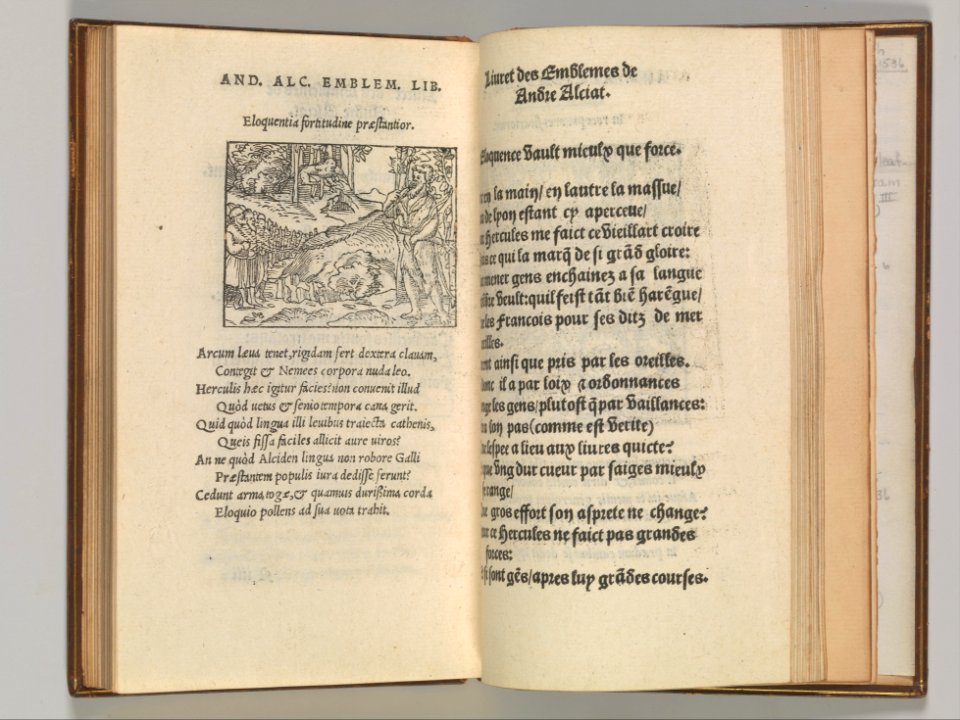 Livret Emblemes de maistre Andre Alciati MET DP268772