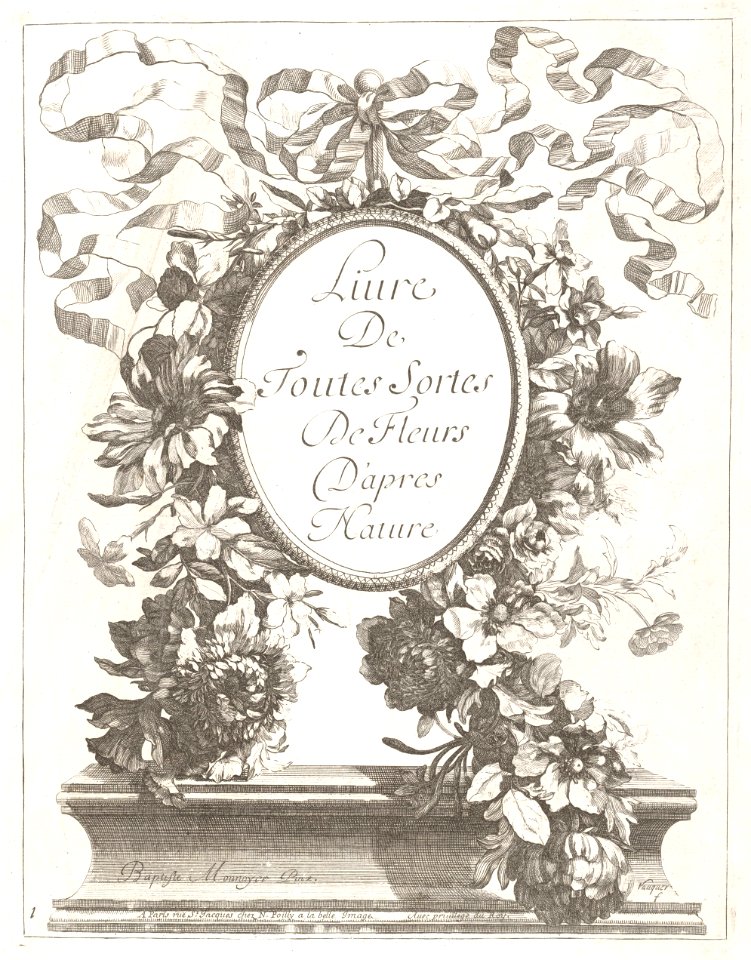 Livre de Toutes Sortes De Fleurs D'apres Nature MET DP210736