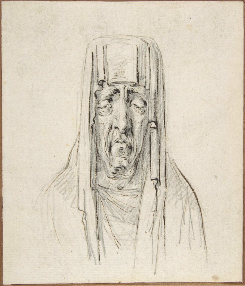 Male Head in a Hood MET DP810317