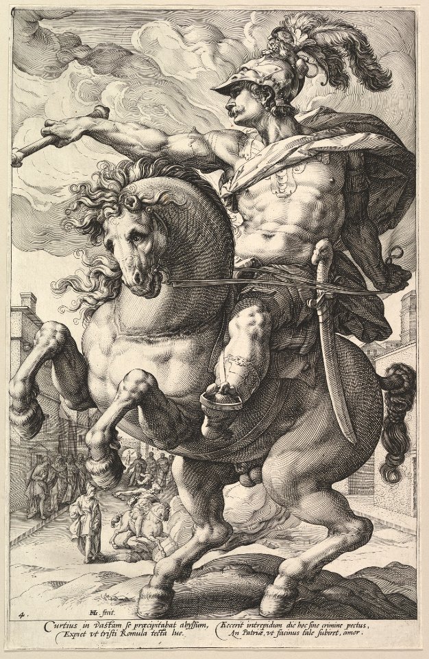 Marcus Curtius, from the series The Roman Heroes MET DP821106