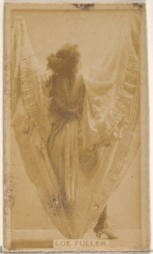Loe Fuller, from the Actors and Actresses series (N45, Type 8) for Virginia Brights Cigarettes MET DP831475