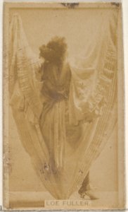 Loe Fuller, from the Actors and Actresses series (N45, Type 8) for Virginia Brights Cigarettes MET DP831475