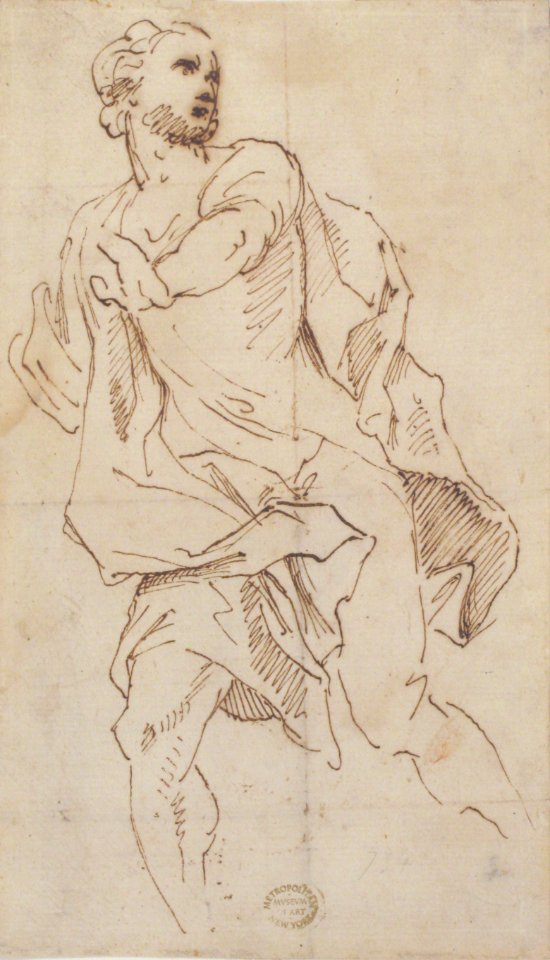 Male Figure Running MET 87.12.64