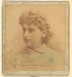 Louise Day, from the Actresses series (N246), Type 2, issued by Kinney Brothers to promote Sporting Extra Cigarettes MET DP860060